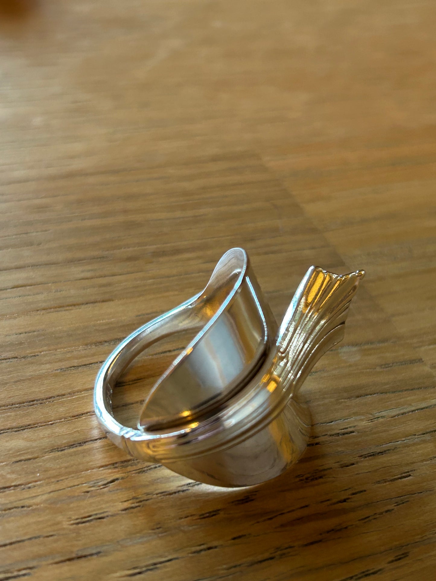 925 Sterling Silver Spoon ring