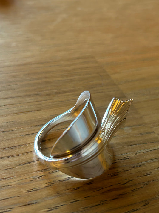 925 Sterling Silver Spoon ring